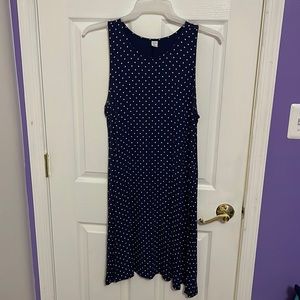 Old Navy Navy Blue Sleeveless Dress